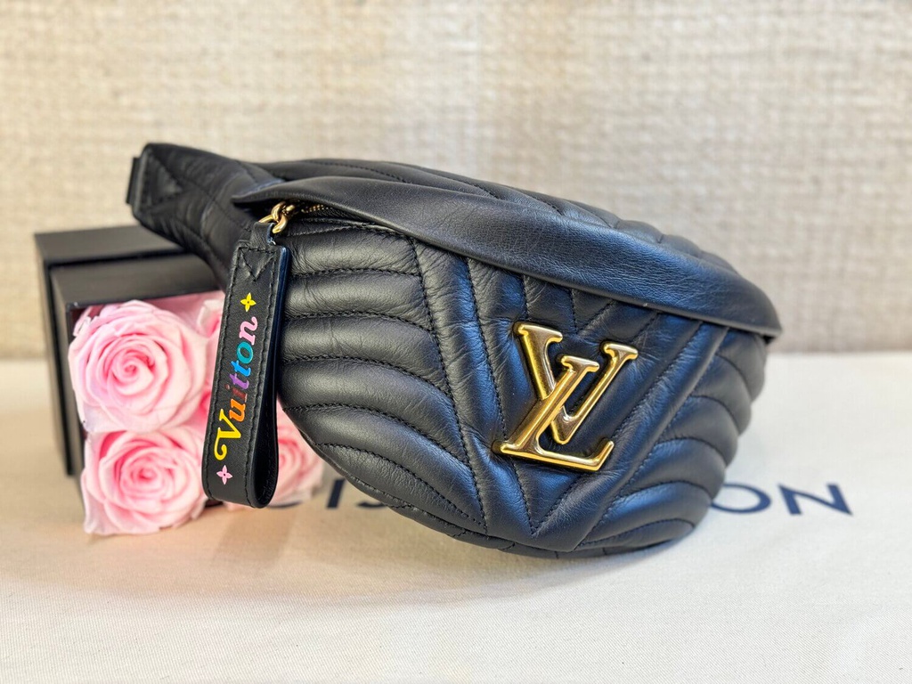 100 Original Louis Vuitton Bumbag New Wave Snow Preloved